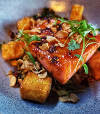 Salmon entree