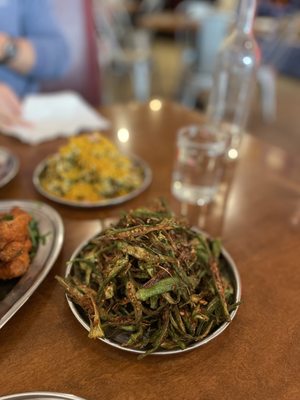 Okra fries