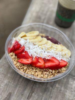 Channel Bowl and smoothie. Just totally awesome.