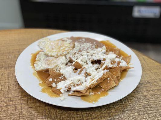 Chilaquiles Plate