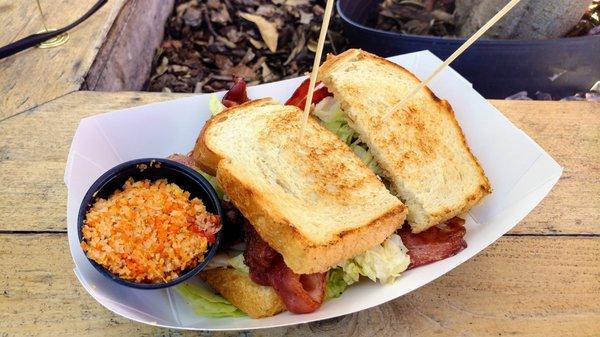 BLT with Shaved Porchetta