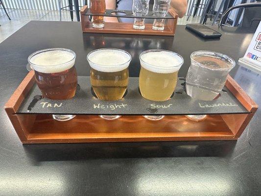 Beer flights!