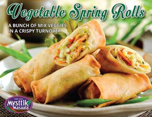 Vegetable spring rolls