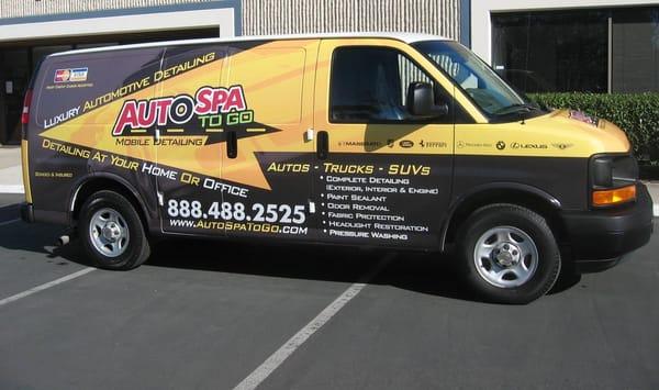 The AutoSpa ToGo van