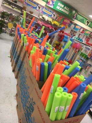 Oodles of noodles.  Pool noodles, that is.