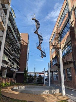 Architectural DNA artwork, Oklahoma City