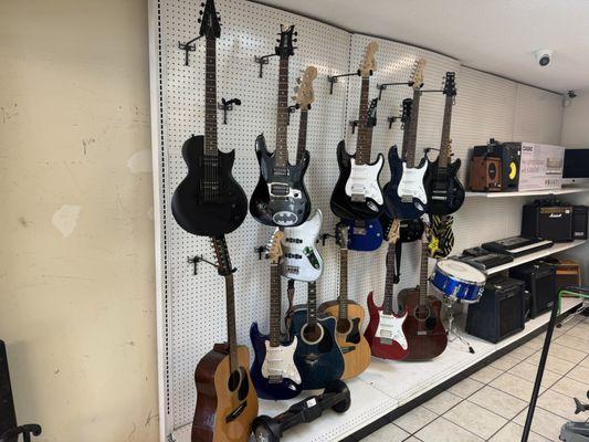 New guitars come in monthly