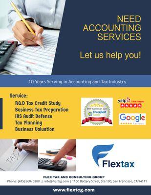 Accounting Service Lists