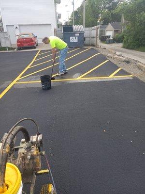 Asphalt Sealcoating And Repair