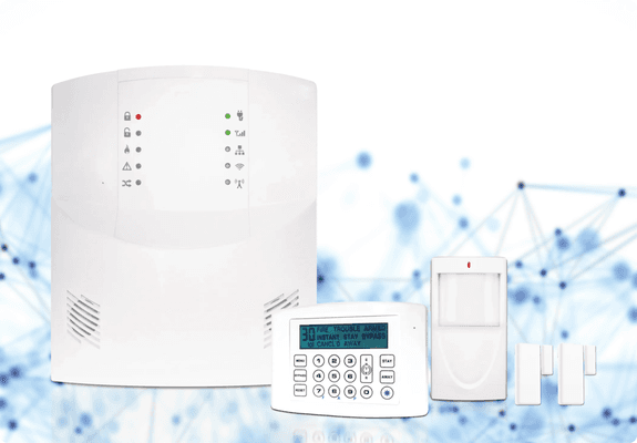 iSECURE Kit 1 - Complete Cellular Alarm with Wireless LCD Keypad