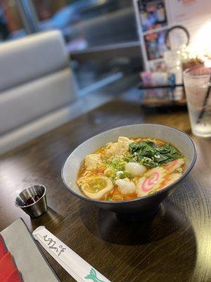 Spicy Korean seafood ramen