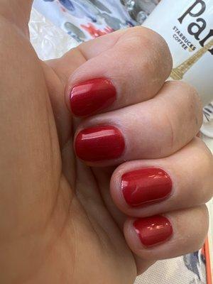 Gel nail perfection!!!