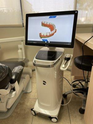 Digital scanning removes the need for gooey impression material and better fitting crowns, veneers, and clear aligners!