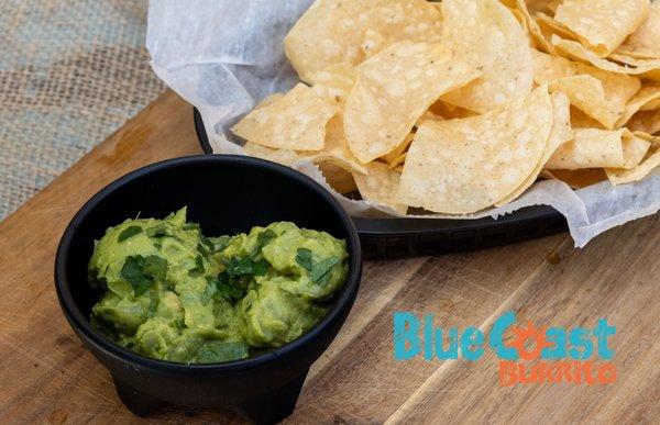 Fresh fried Tortilla Chips and House made Guacamole