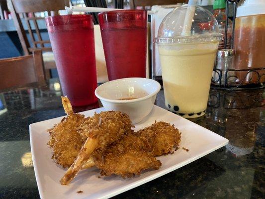 K3. Fried Shrimp with Coconut