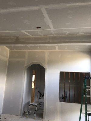 Drywall installation plus tape&bed