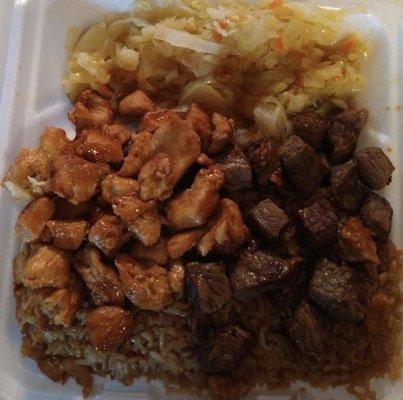 Hibachi Chicken and Steak