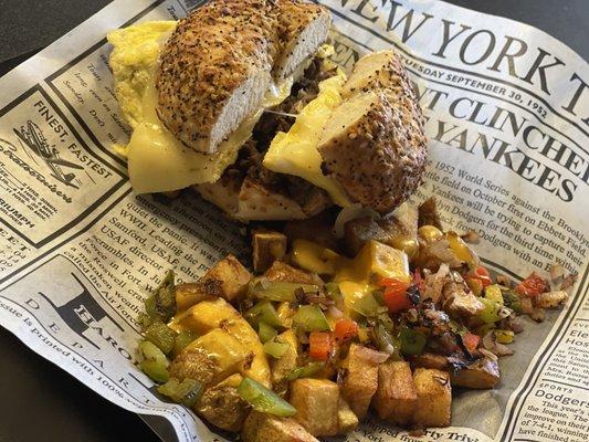 Holey Moley Bagel Bar NYC