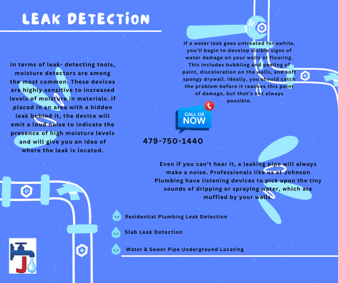 Advanced Leak Detection Services! We will find the leak and give you a quote to repair or replace!