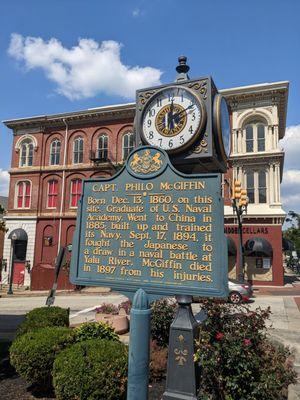 Captain Philo McGiffin Historical Marker, Washington