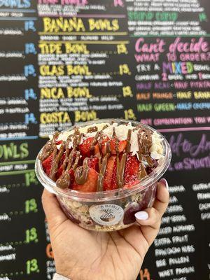 Nutella Açaí Bowl