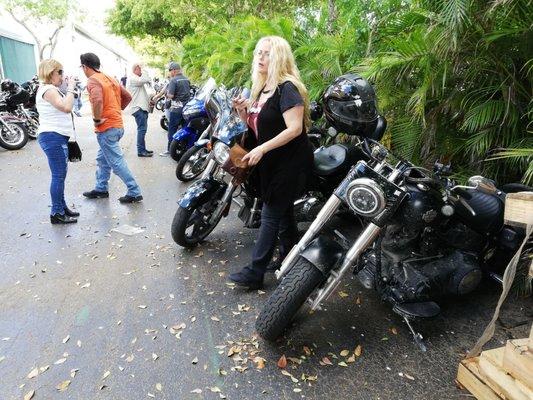 The end of the ride to Key Largo