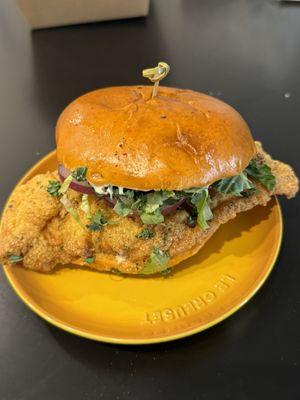 Fried Catfish Sandwich is a must try here. Soooo good!