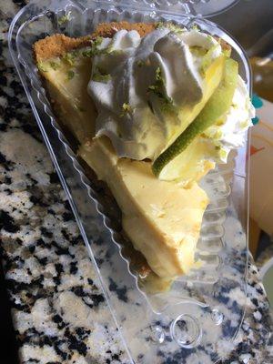 Her key lime pie