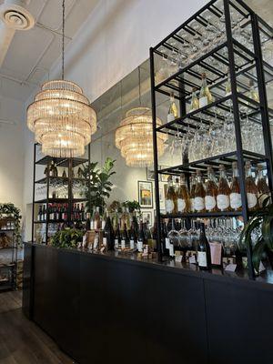 Beautiful tasting room