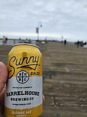 Best beer and clam chowder on the pier.