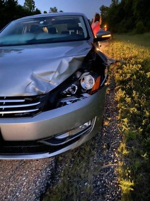 Auto body damage