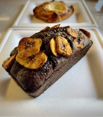 Chocolate banana loaf