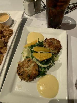 Fresh Pan Seared Dungeness Crab Cakes