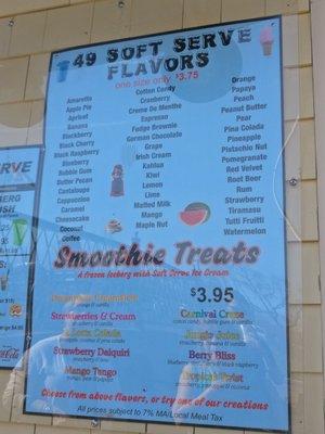 So many flavors! It would be helpful to be able to sample flavors.. Even two samples per person would have helped.