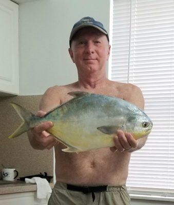 20" Pompano from Vero Beach surf