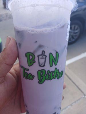 My daughter wanted a purple boba