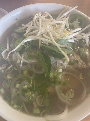 Rare beef Pho