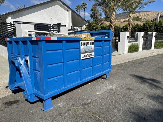 Dumpster rental in beautiful Granada Hills, CA