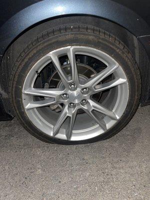 Flat tire