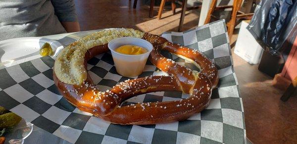 Mmm...pretzel. Get this.