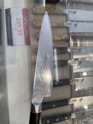 Knife before sharpened