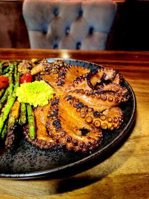 Grilled octopus