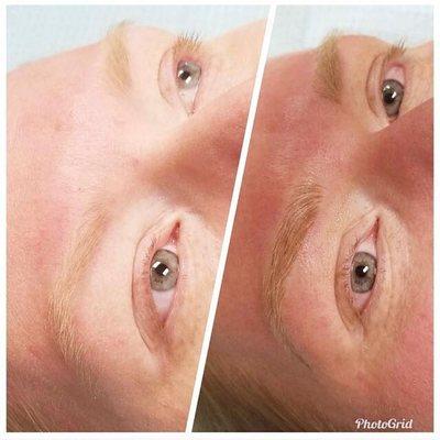 Yes this works for blondies too!Microblading with Vanessa and Serra