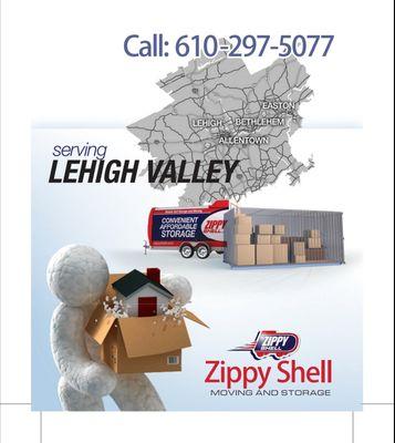 Zippy Shell Lehigh Valley Moving & Storage