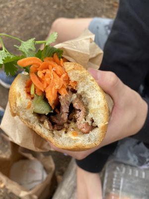 9. B.B.Q. Pork Sandwich