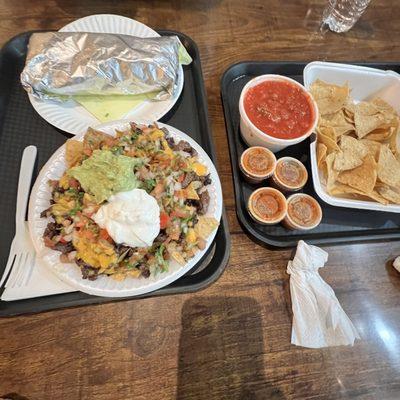 Amazing Nachos Supreme (Carne Asada)