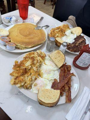 He-Man Combo and Corned Beef Hash