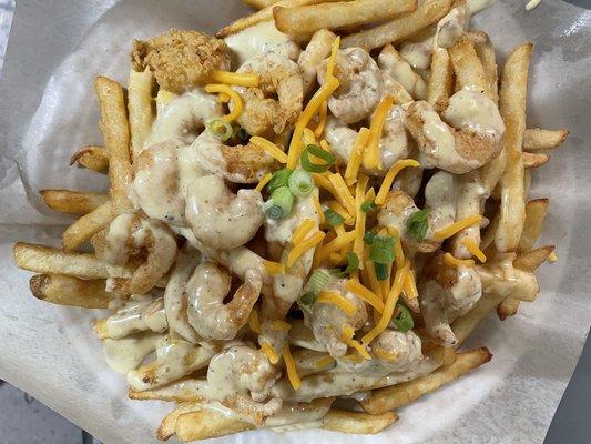 Our Famous Loaded Shrimp Fries