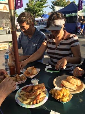 Lots of fried goodies