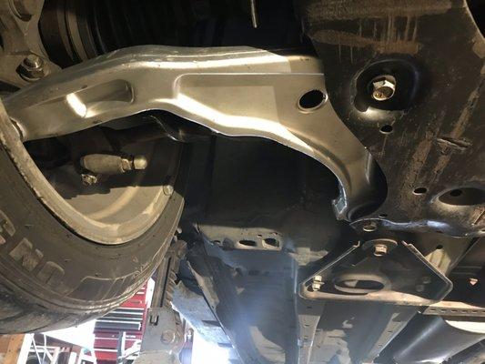 New replacement lower control arms